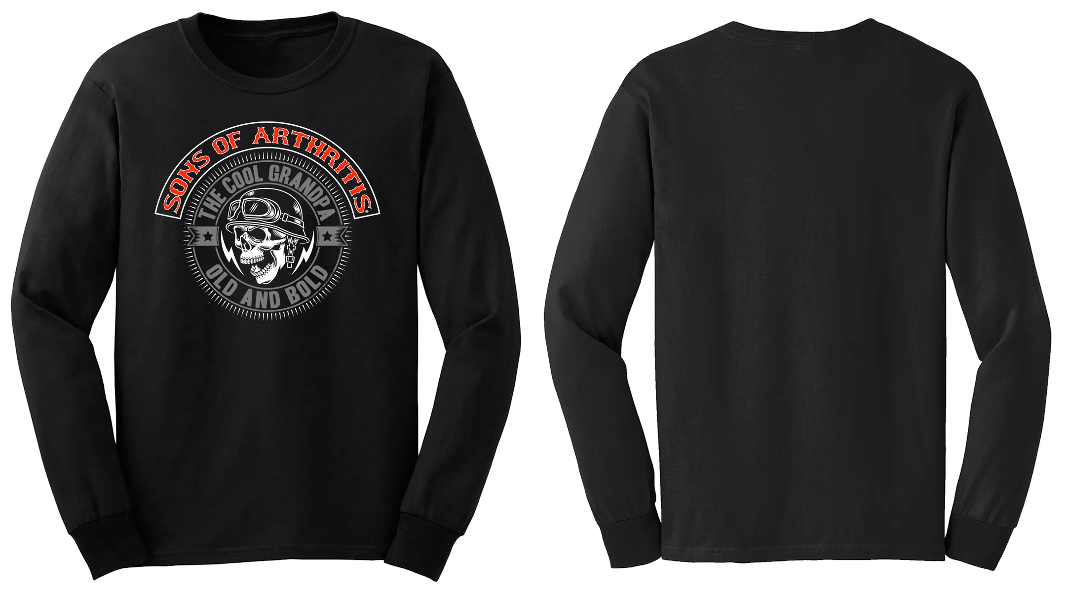 Sons of Arthritis Old & Bold Chapter - Black (See Styles)