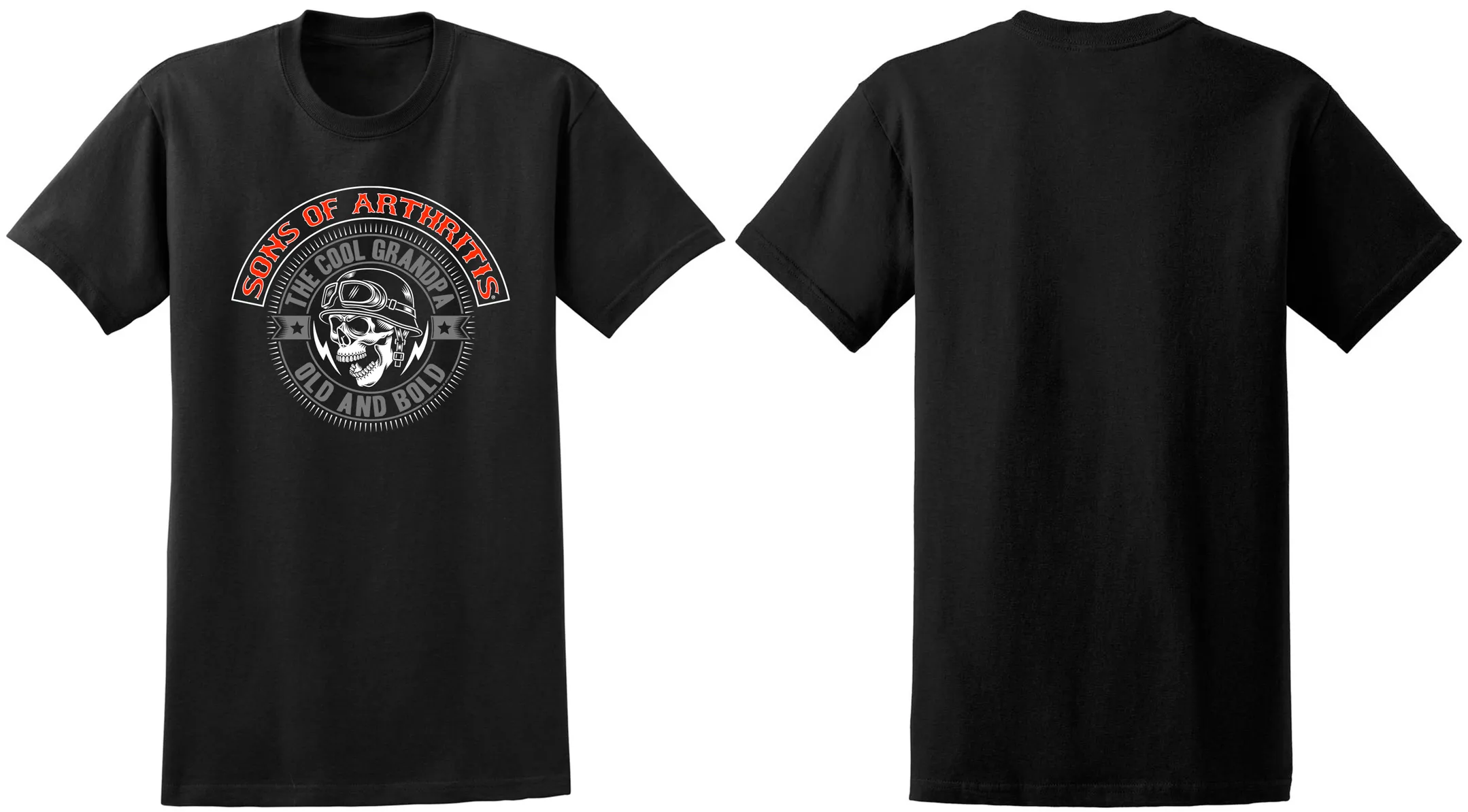 Sons of Arthritis Old & Bold Chapter - Black (See Styles)