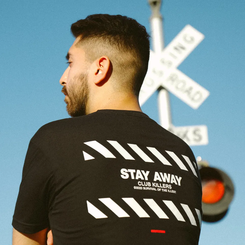 Stay Away // Survival Of The Illest T-Shirt - Black