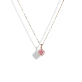 Strawberry Creme Necklace W536