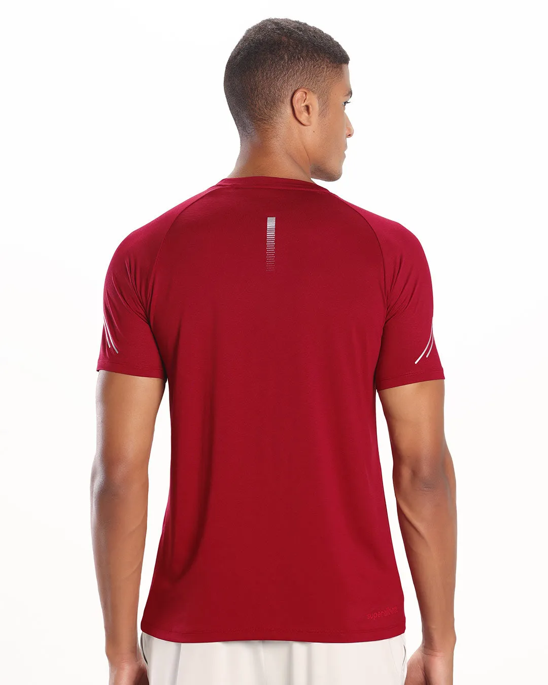 SuperSilva Rise Training T-Shirt Wine