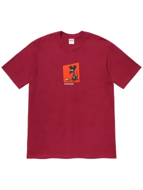 Supreme Mouse Tee Cardinal [SS21]