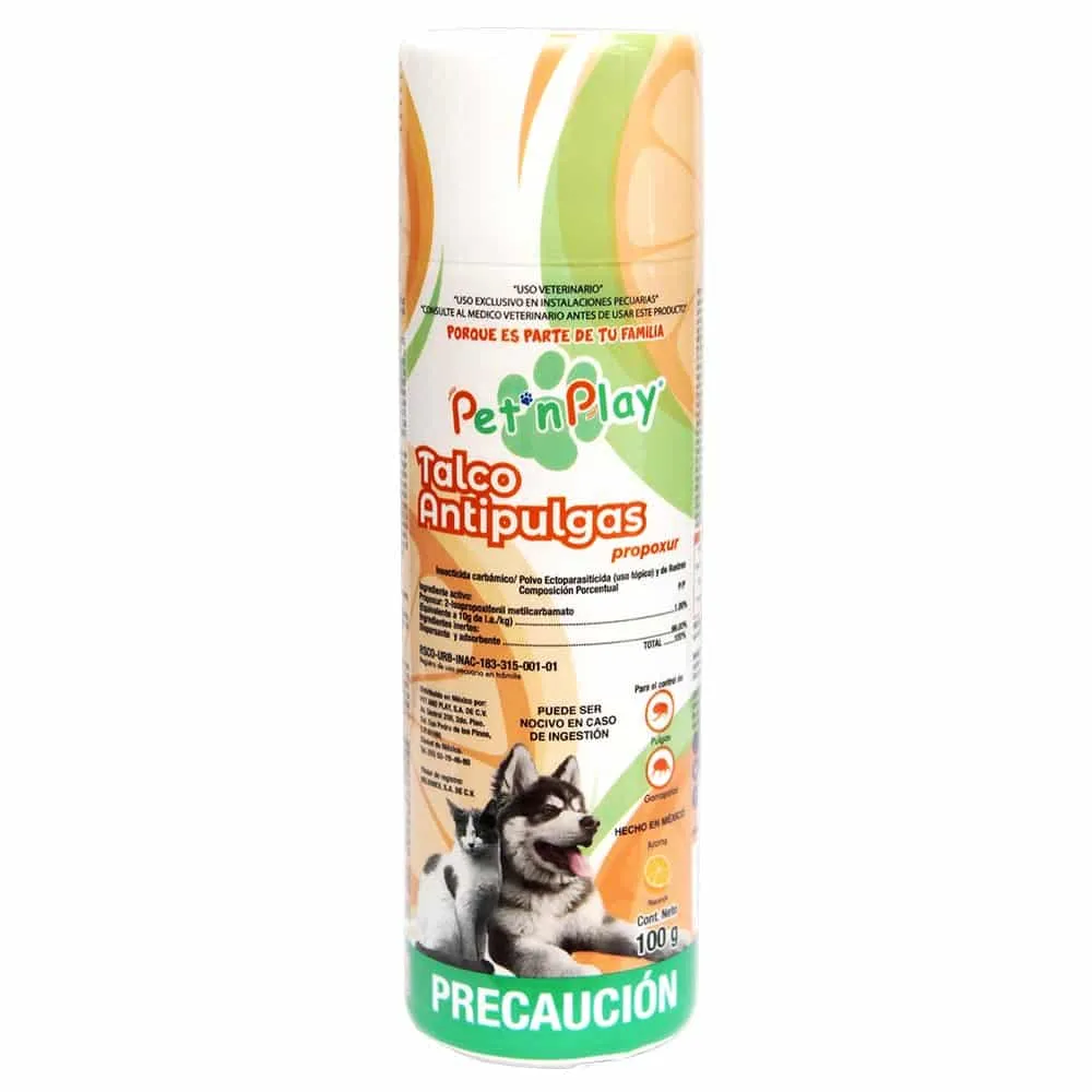 Talco Antipulgas - Pet'n Play