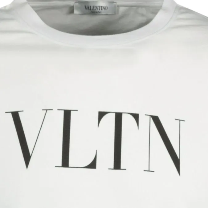 VALENTINO VLTN Chest Logo T-Shirt White