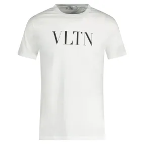 VALENTINO VLTN Chest Logo T-Shirt White