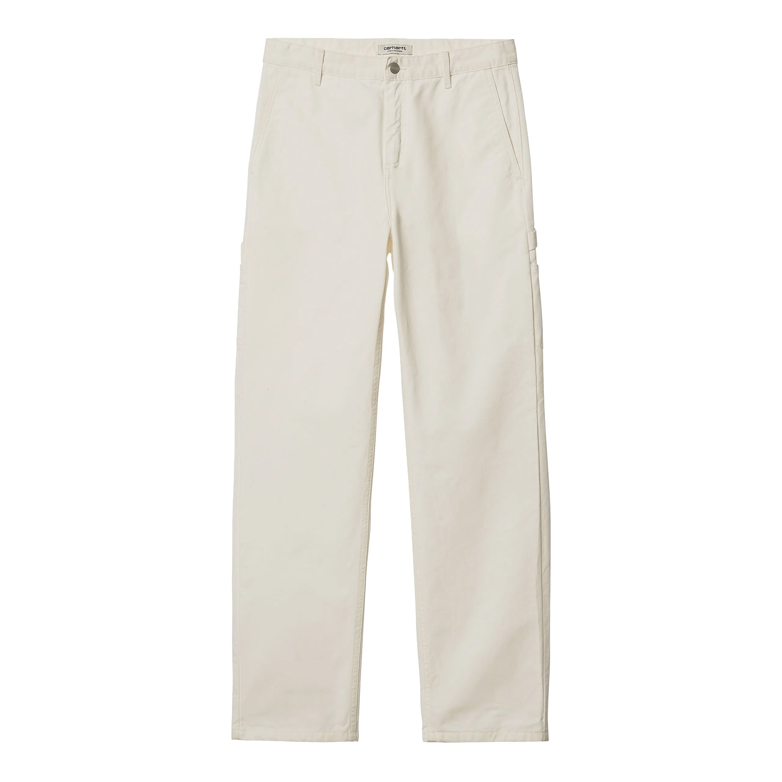 W' PIERCE PANT STRAIGHT OFF-WHITE RINSED